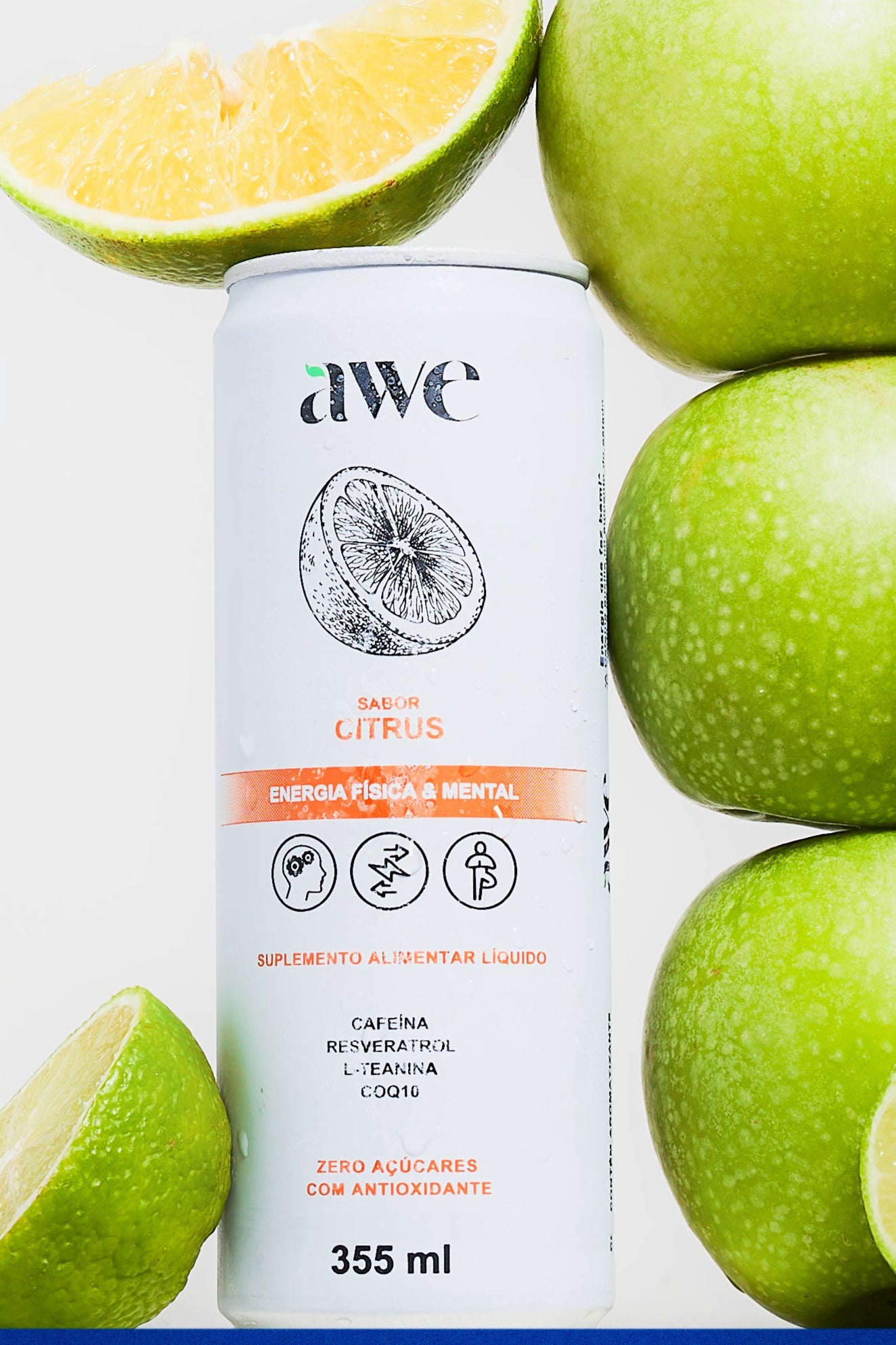 AWE Citrus - Pack com 6 latas