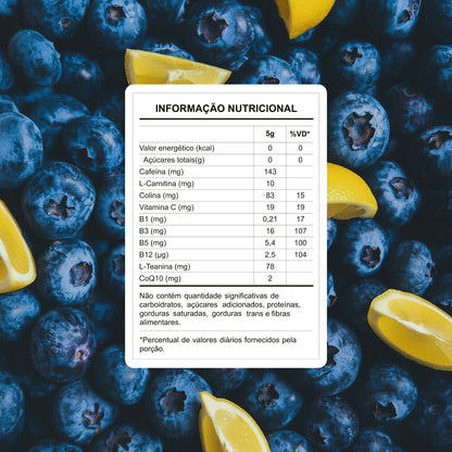 AWE Limão e Blueberry Caixa com 14 sachês