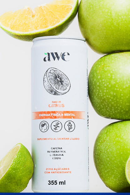 AWE Citrus - Pack com 6 latas