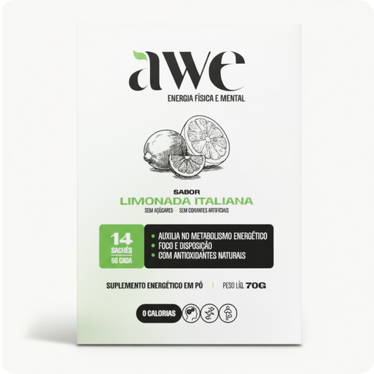 AWE Limonada Italiana Display com 14 sachês